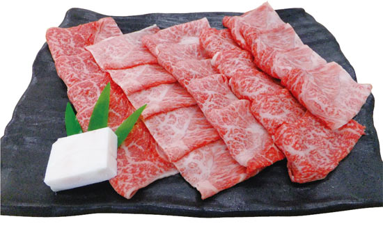 飛騨牛すき焼きもも・肩 500g(5等級)0