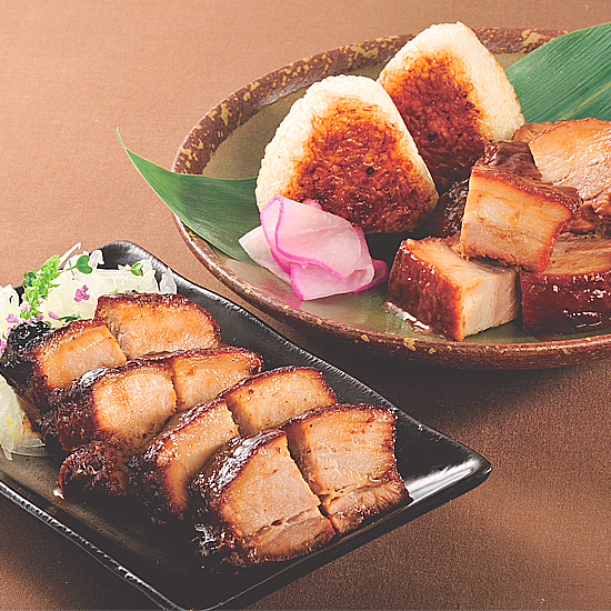米久 道場六三郎監修 豚角煮セット（味噌・醤油）