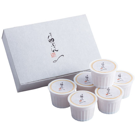 博多華味鳥 料亭の卵ぷりんセット4