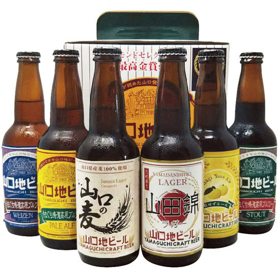 ：山口地ビール 6種飲み比べセットイメージ