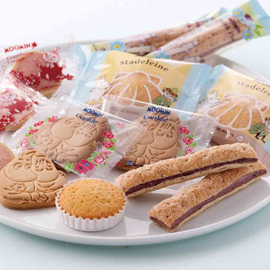 ムーミン ジュース&スイーツセット1