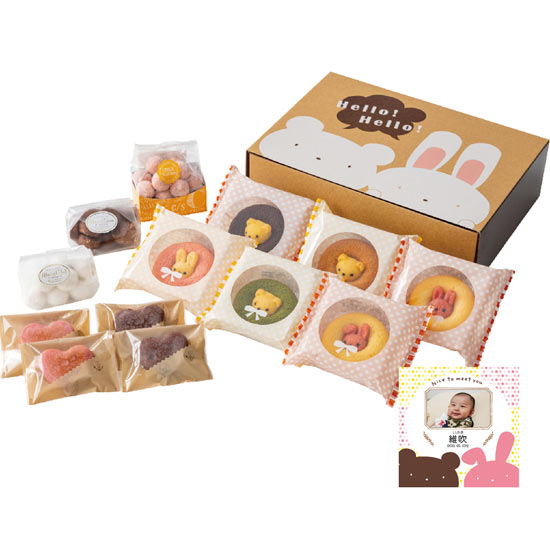アニマルドーナツ＆焼菓子セット　写真1