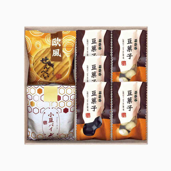 小豆パイ・欧風 せんべい和菓子詰合せ