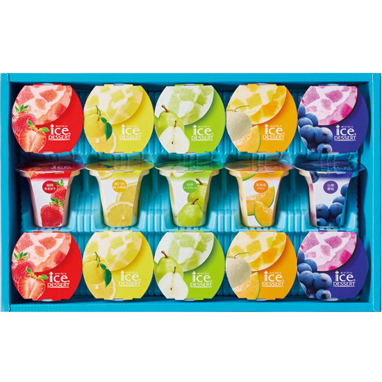 ひととえ 凍らせて食べる アイスデザート ~国産フルーツ入り~2