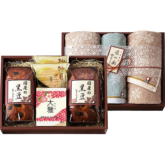 今治タオル・和菓子詰合せ (名前入)1