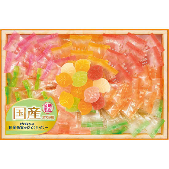 セゾン デュ フリュイ 国産果実のひとくちゼリー0