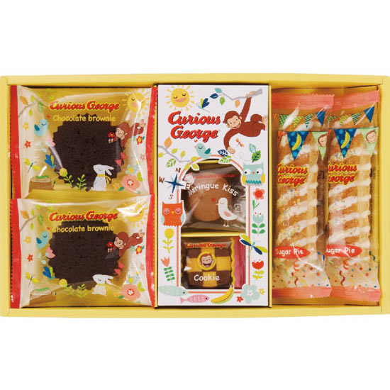 おさるのジョージ スイーツギフト 1080円 大進オンラインショップ