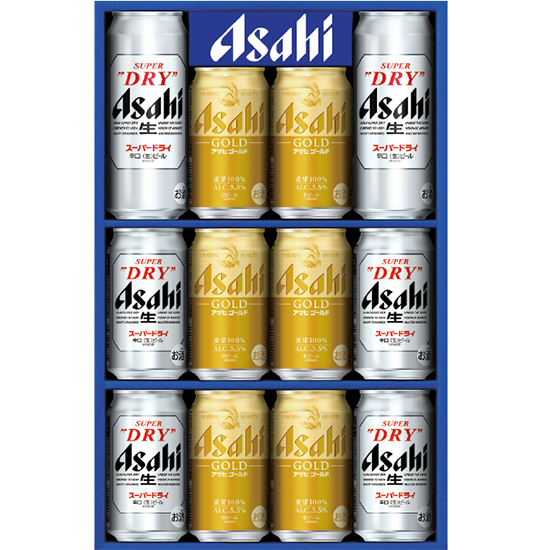 アサヒスーパードライアサヒゴールドダブルセット2
