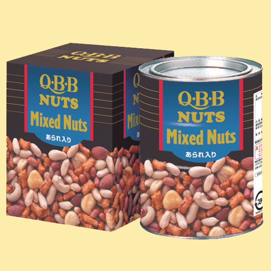 QBB ミックスナッツ ファミリー缶620g1