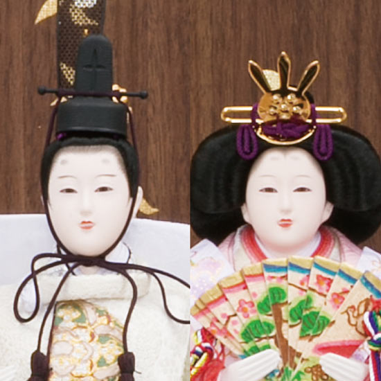 雛人形　収納式 金彩和桜 親王飾り【36】2