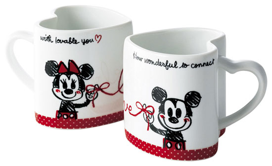 ミッキー ミニー ハートマグペア 20円 大進オンラインショップ