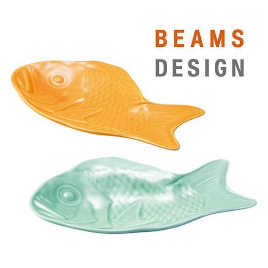 BEAMS DESIGN　鯛プレートペア1