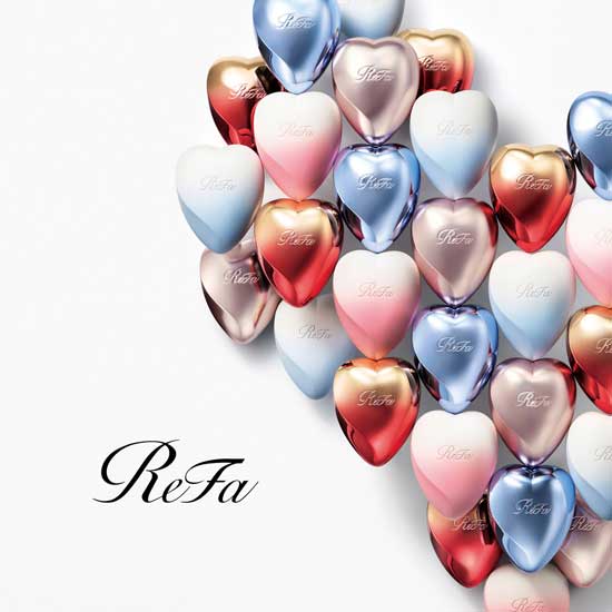 ReFa HEART BRUSH 日本製 ヘアブラシ ブルースター