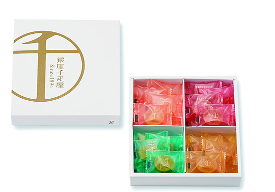 銀座千疋屋銀座ひとくちフルーツゼリー 1080円 大進オンラインショップ