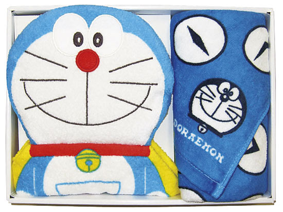 ドラえもん タオルセット ブルー 1650円 大進オンラインショップ