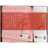 今治 漆今（しっこん）タオルセット 朱