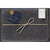 【訳あり自家用商品】UCHINO プレミアム （The Rich）バスタオル（1P） グレー