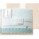 和布小紋 バスタオル(1P) (木箱入)