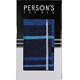 【訳あり自家用商品】パーソンズ 紳士タオルハンカチーフ（1P） コン
