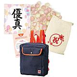 倉敷帆布りゅっく＆　一升餅（紅白丸餅）セット