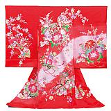 ：女祝着 毬に花篭イメージ