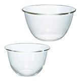 ハリオ 耐熱ガラスボウル2個セット