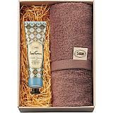 SABON ハンドクリームミニ＆オーガニックタオル　ジャスミン