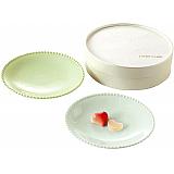 【訳あり自家用商品】たち吉 パールカラーペアプレート