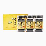 広島海苔 特選かき醤油味付のり3本