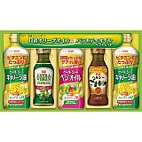 日清 オリーブオイル&バラエティオイルギフトセット