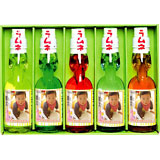 初誕生のお返しランキング4位のオリジナル瓶ラムネ 5本セット（初誕生用）イメージ