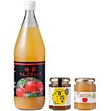 徳佐りんごジュース・りんごジャム・ハチミツセット