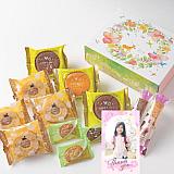 【入学入園カード付】森の庭 森の焼き菓子 フラワーリース（12個入）