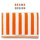 BEAMS DESIGN　ストライプバスタオル