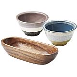 出産内祝いの食器：人気ランキング：9位：グレイズワークス　ペアボウルセットイメージ