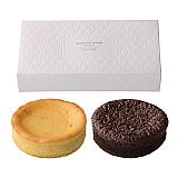 濃厚チーズケーキ＆ベルギーショコラケーキ